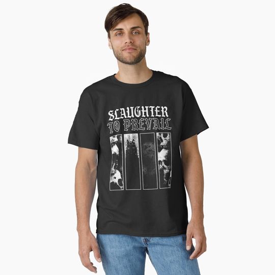 Slaughter to Prevail T-Shirt - Classic Style Deathcore Music Band Shirt