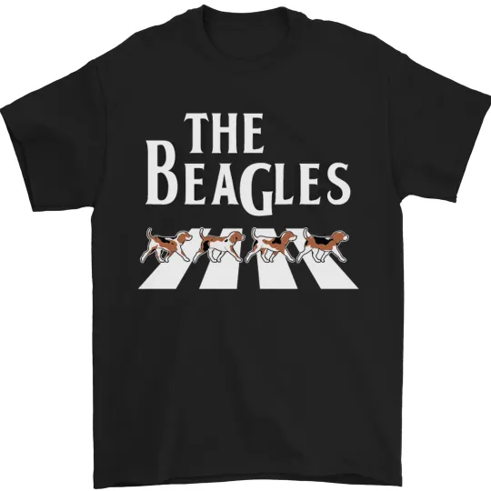 Discover The Beagles Funny Dog Parody Men's T-Shirt