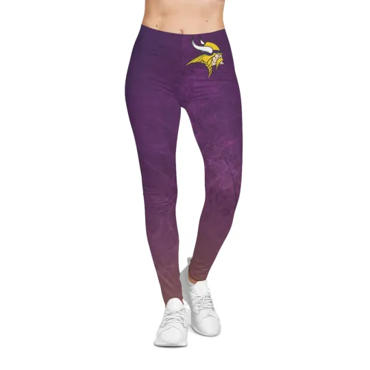 Cool Minnesota Vikings fan Leggings, activewear, cool Vikings women leggings