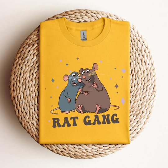 Ratatouille Remy And Emile Rat Gang Shirt, Disney Ratatouille Shirt, Little Chef Remy Shirt, Chef Remy Shirt, Remy Gusteau's Shirt