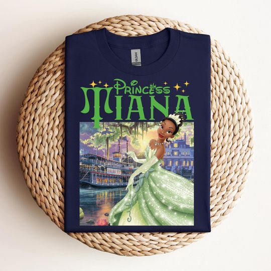 Discover Disney Princess Tiana Shirt, Disneyland Princess Trip Shirt, Princess Tiana and The Frog Shirt, Disney Girls Trip Shirt, Princess Tiana Trip