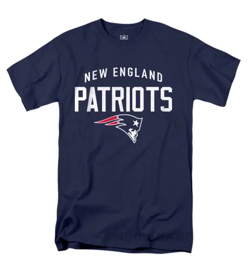 New England Patriots Navy Blue Jersey T-Shirt