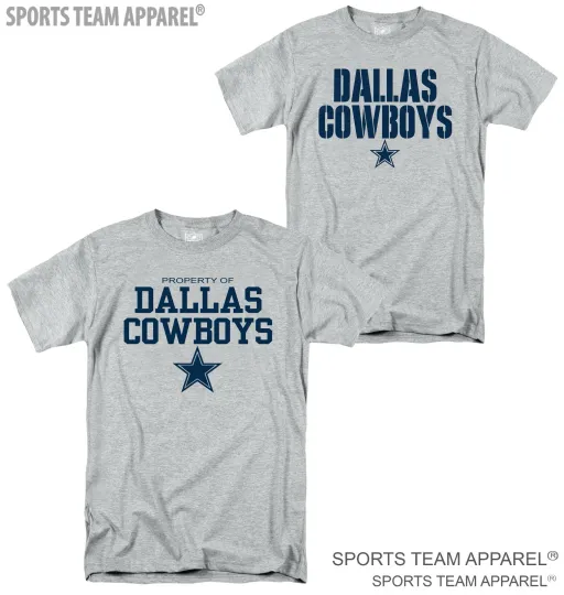 Dallas Cowboys Grey and Blue T-Shirt