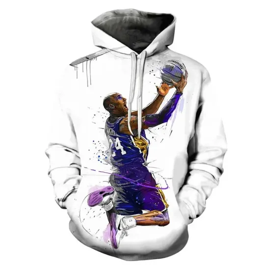 Discover Kobe Lightweight Hoodie White , Gift for Fan