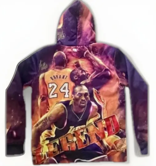 LA LAKERS KOBE BRYANT LEGEND Hoodie Tie-Dye 3D All Over Print , Gift for Fan