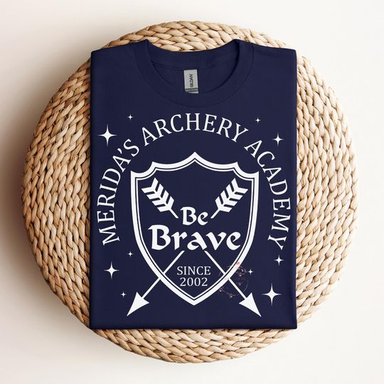 Discover Retro Princess Merida'S Archery Academy T-shirt, Disney Brave Shirts, Disneyworld Shirt, Disneyland Family Trip Shirt, Birthday Gift Tee