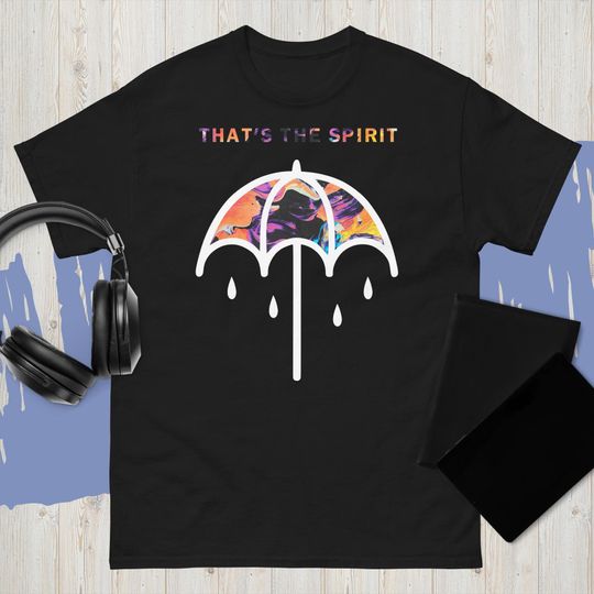 Bring Me The Horizon That's The Spirit Graphic Tee – Black/Gray Unisex