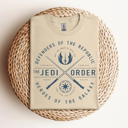 Star Wars The Clone Wars Jedi Order Emblem Shirt, Retro Star Wars Shirt, Disneyland Family Matching Shirt, Galaxy's Edge Shirt