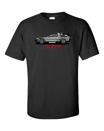 Back to the Future Delorean 88 MPH Graphic T-Shirt