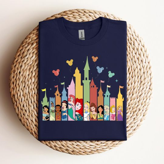 Discover Disney Princess Shirt, Disneyland Princess Trip Tee, Birthday Girl Shirt, Cinde Kid Shirt, Elsa Girl Shirt, Rapunzel Tee