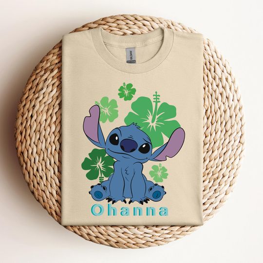 Ohana Shirt, Disney Shirt, Lilo And Stitch Shirt, Ohana Means Family Shirt, Hawai Shirt, Gift For Her, Disneyworld Tee