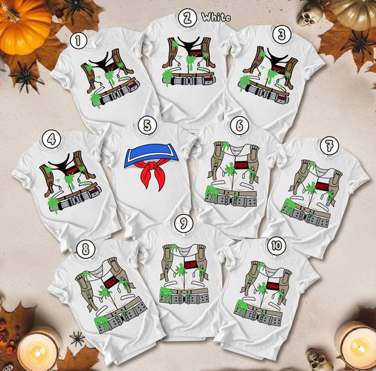 Discover Ghostbusters Dr. Peter Slimed Halloween Costume Shirt, Ghost Hunter Cosplay Shirt, Horror Buster, Unique Halloween Cosplay Party Shirt