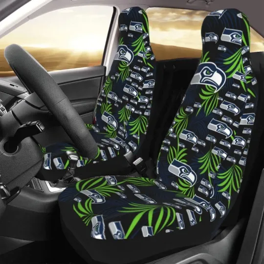Discover Seattle Football Team Seahawks Car Seat Covers