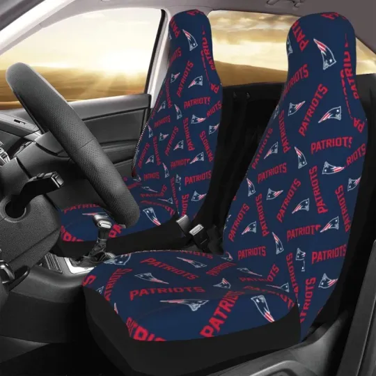Discover New England Football Team Patriots Car Seat Covers