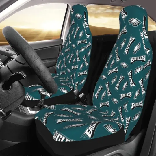 Discover Philadelphia Football Team Eagles Car Seat Covers