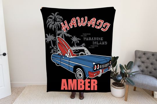 Discover Personalized Blanket with Cool Car Print, Custom Car Blanket for Kids, Cool Blanket for Kids, Blanket for Boys, Young Boys Gift Idea For Him