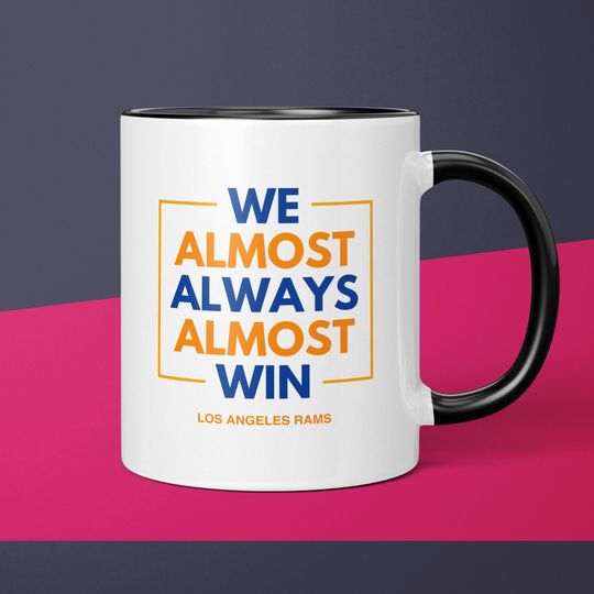 Los Angeles Rams Coffee Cup Gift for Him Husband Unique Coffee Mug Gifts for Dad Ceramic Mug Gift for Men Funny Gift for Rams Fan Gift