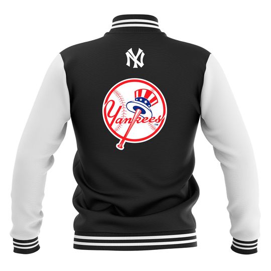 New York Baseball team Varsity Jacket: Handmade Baseball Jacket, Gift for Fan