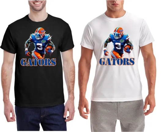 Gators Football T-Shirt TriDri Performance Shirt Men’s Athletic Tee