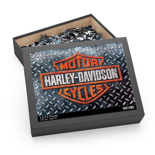Discover Haarleyy Davidson Puzzle Game Night Fun | Motorcylce Puzzle | Family Game Night |