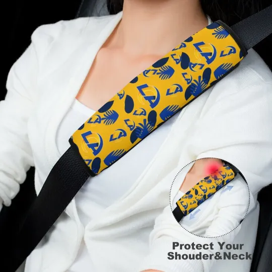 Los Angeles Football Team Rams Car Seat Belt