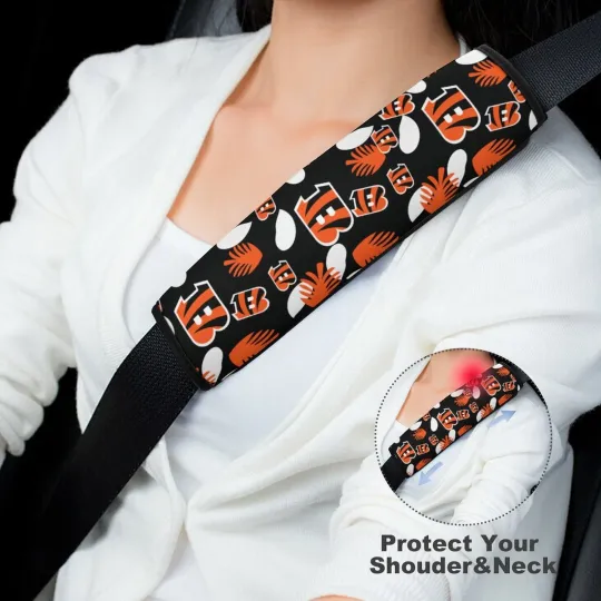 Cincinnati Football Team Bengals Car Seat Belt