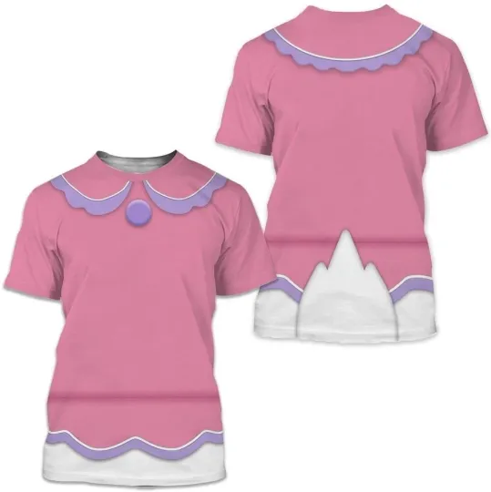 Daisy Duck, Mickey Mouse Costume 3D T-Shirt For Men Women, Gift For Fans