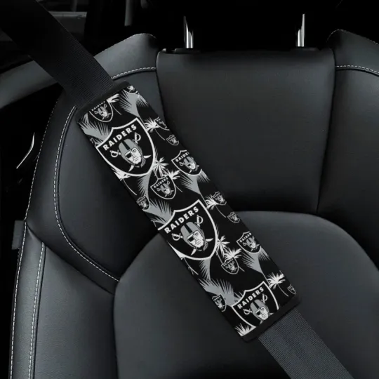 Discover Las Vegas Raiders Car Seat Belt