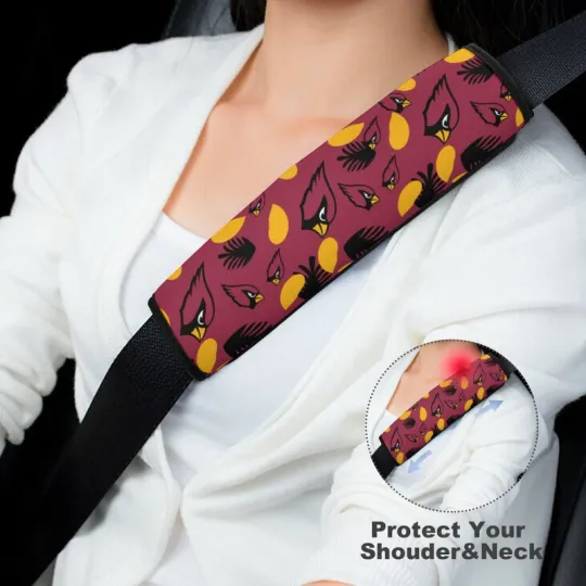 Discover Arizonna Cardinals Car Seat Belt