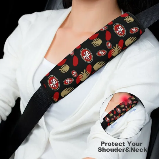 San Francisco Football Team 49ers Car Seat Belt