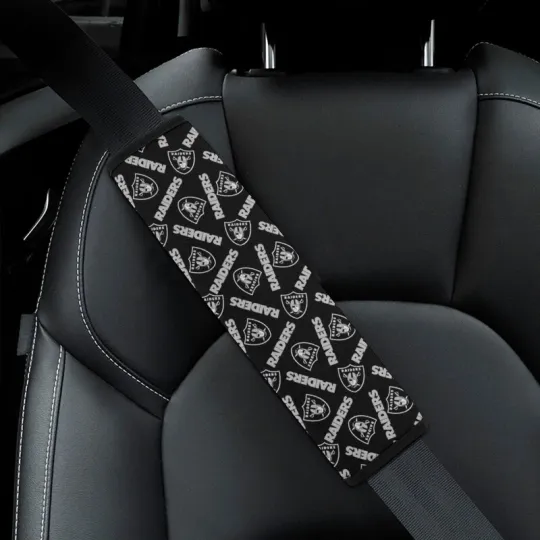 Discover Las Vegas Raiders Car Seat Belt