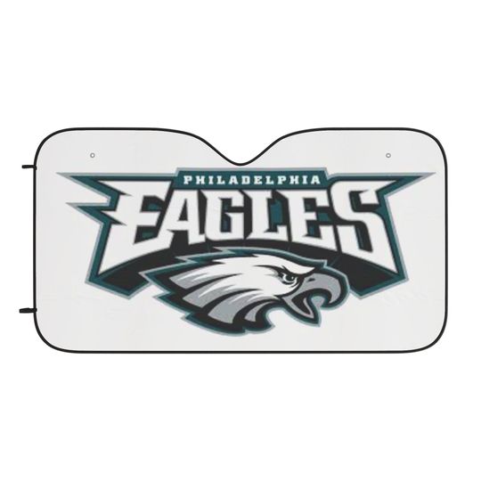 Eagles Car Sun Shades | Auto Accessories, UV Protection, Car Decor, Sports Fan Gift, Philadelphia Eagles Merchandise