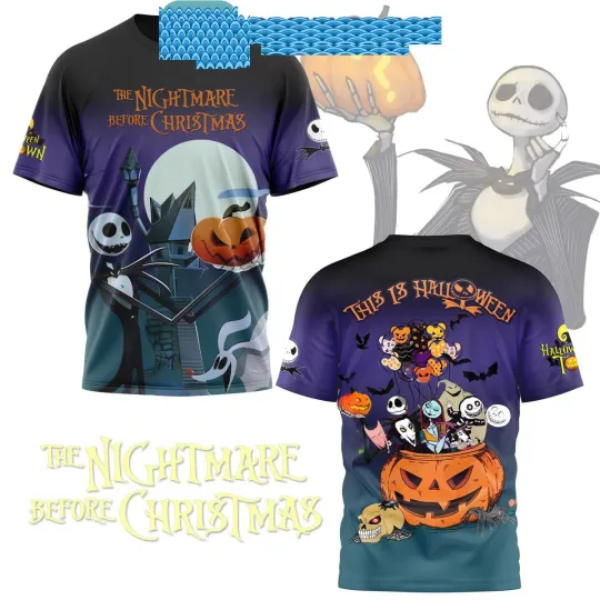 The Nightmare Before Christmas This Is Halloween T Shirt