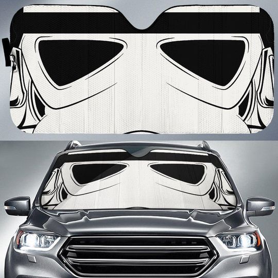 Discover Star Wars Car Sun Shade, Stormtrooper Eyes Car Windshield, Halloween Stormtrooper Cosplay Car Sunshade, Sun Visor Car, Car Decoration