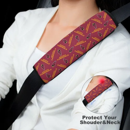 Discover Arizonna Football Team Cardinals Car Seat Belt