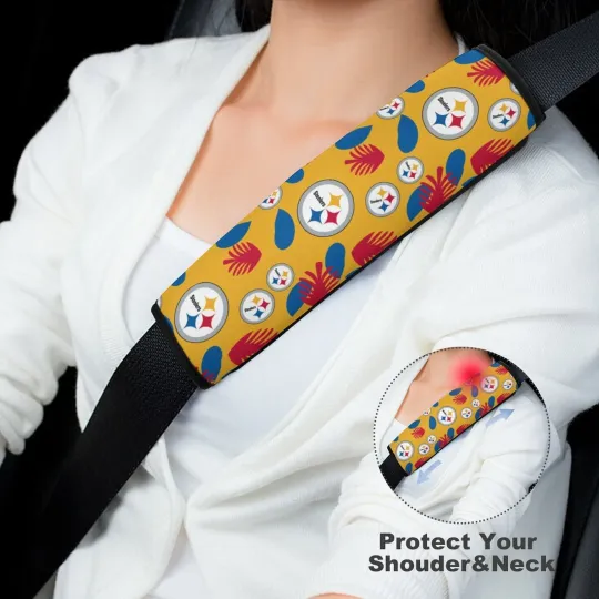 Discover Pittsburgh Football Team Steeler Car Seat Belt