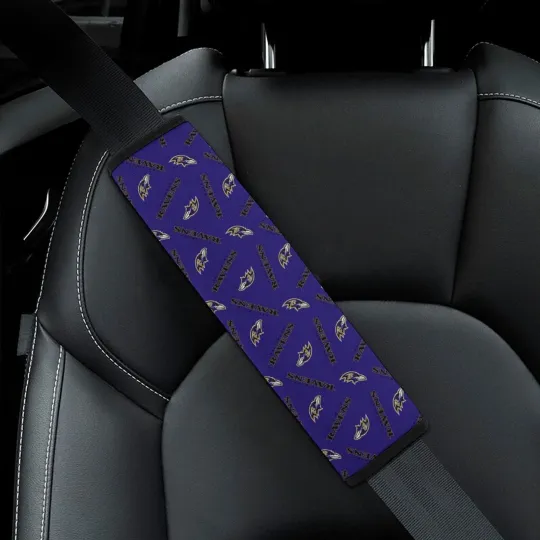 Discover Baltimore Football Team Ravens Car Seat Belt