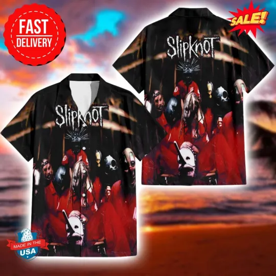 Discover SP KNOT SP KNOT Self Titled Album Cover Band Photo Summer 2025 Hawaiian Shirt