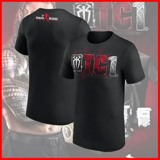 2025 Roman Reigns OTC T-Shirt - Unisex 3D Printing Tee for Fans