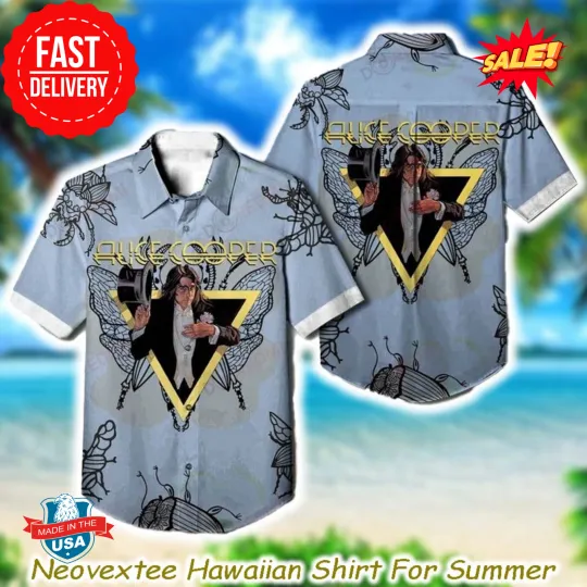 Alice Cooper Welcome To My Nightmare Hawaiian Shirt