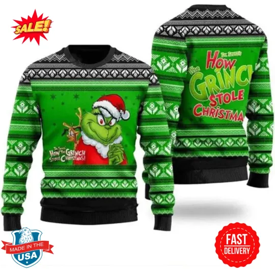 The Grin Ugly Christmas Sweater