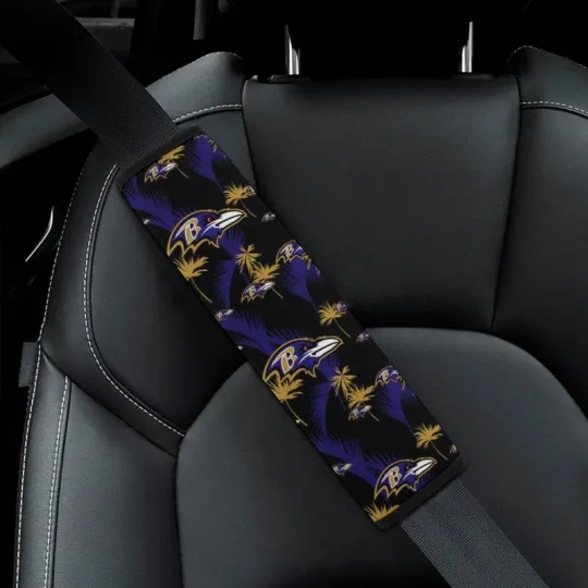 Discover Baltimore Football Team Ravens Car Seat Belt