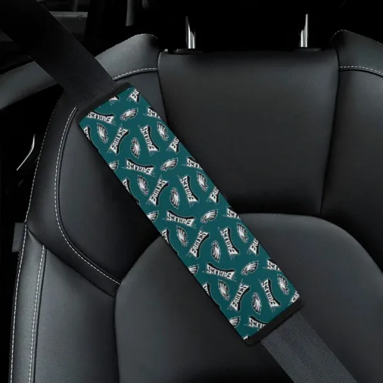 Discover Philadelphia Football Team Eagles Car Seat Belt