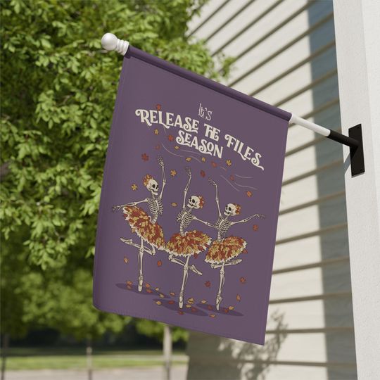 Discover Release The Files Garden Flag, Halloween House Flag, Anti Trump Autumn Decor