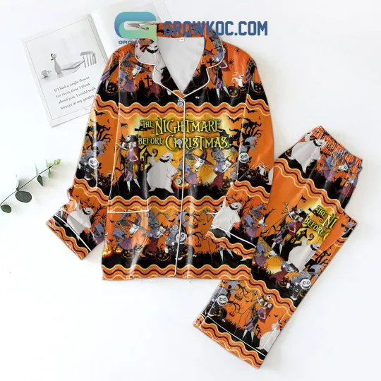 Discover The Nightmare Before Christmas Halloween Pajamas Set