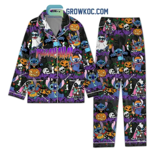 Discover Stitch Ohana Happy Halloween Nightmare Pajamas Set