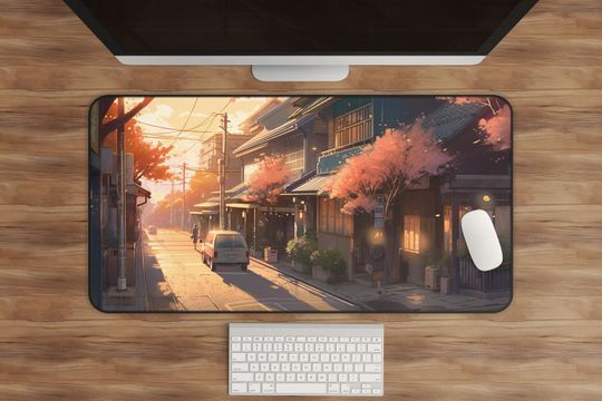 Discover Anime Desk Pad, Japanese Mouse Pad, Gaming Desk Mat