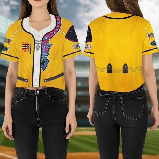 Discover Rumi Huntrix Kpop Demmon Hunters Costume Crop Top Jersey