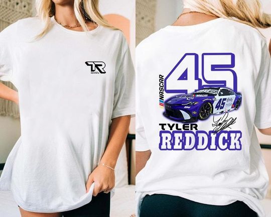 Discover Tyler Reddick 2025 NASCAR Sweatshirt, Tyler Reddick Shirt, Tyler Reddick Nascar Sweater, Tyler Reddick 45 , NASCAR Shirt Tyler, NASCAR Shirt