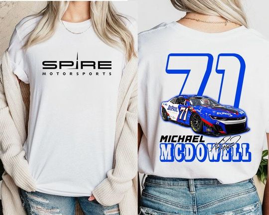 Discover Michael McDowell #71 2025 NASCAR Sweatshirt, Michael McDowell Shirt, Michael McDowell Sweater, Michael McDowell 71 shirt
